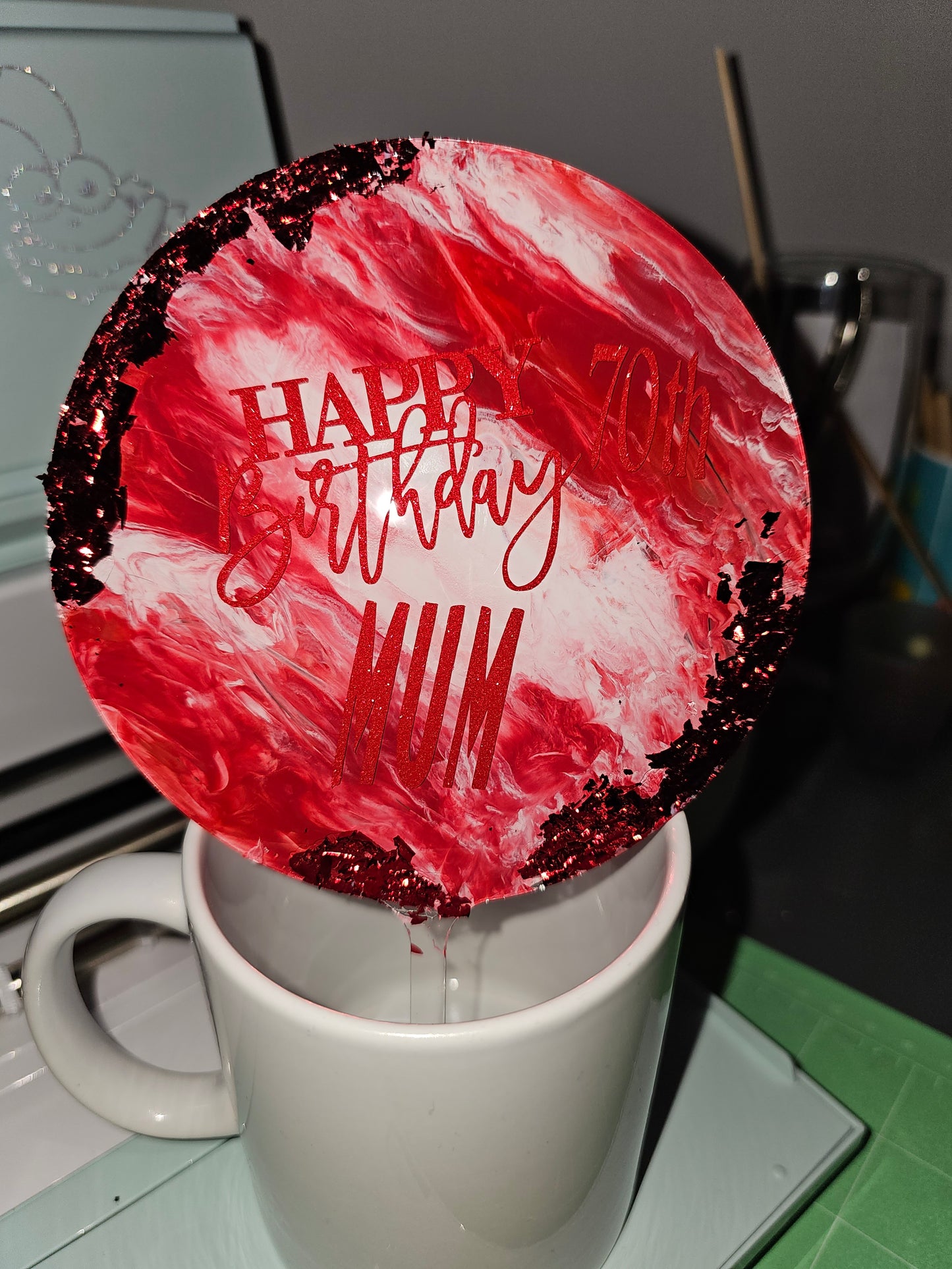 Acrylic Cake Topper