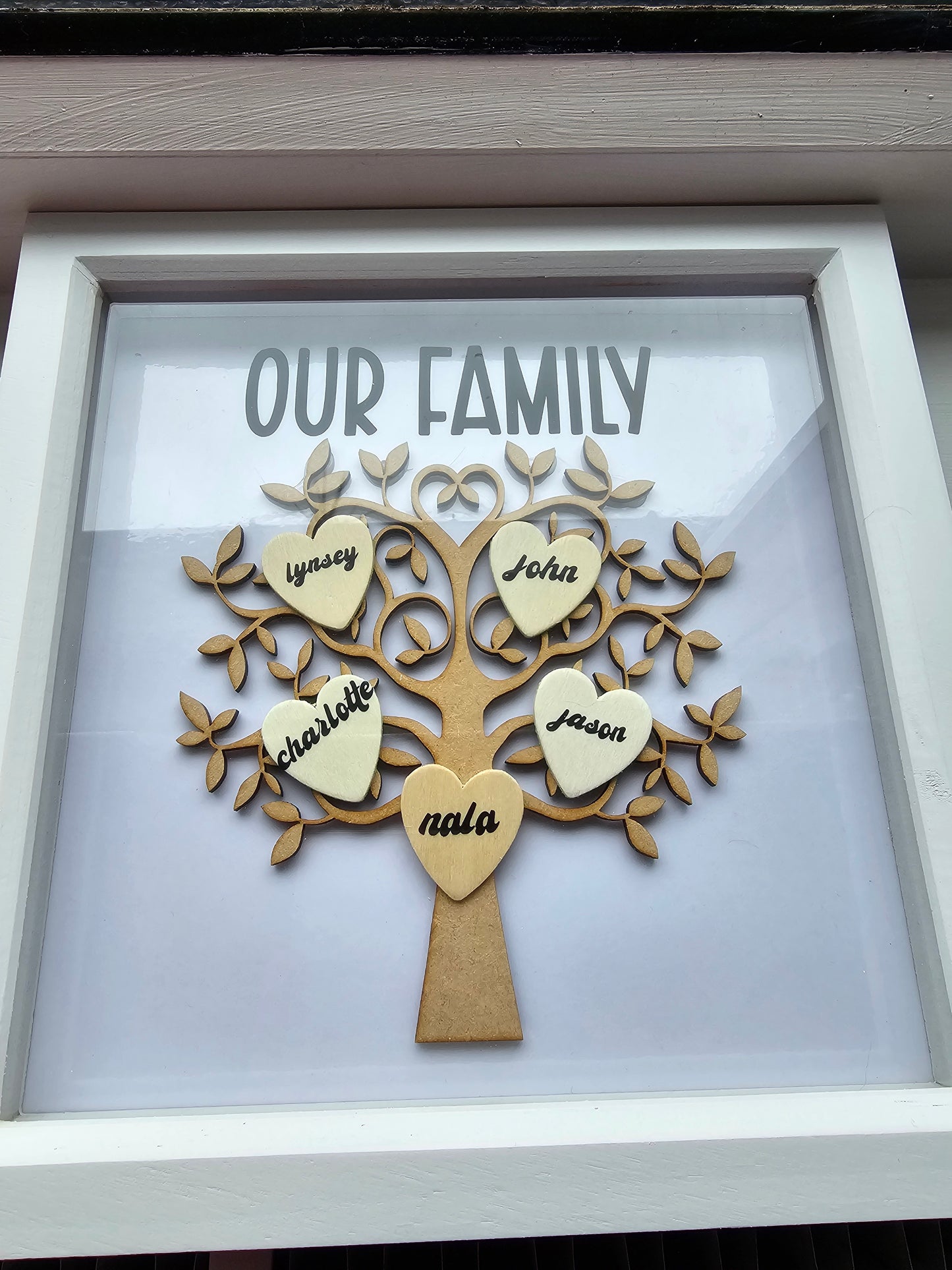 PERSONALISED PHOTO BOX FRAMES
