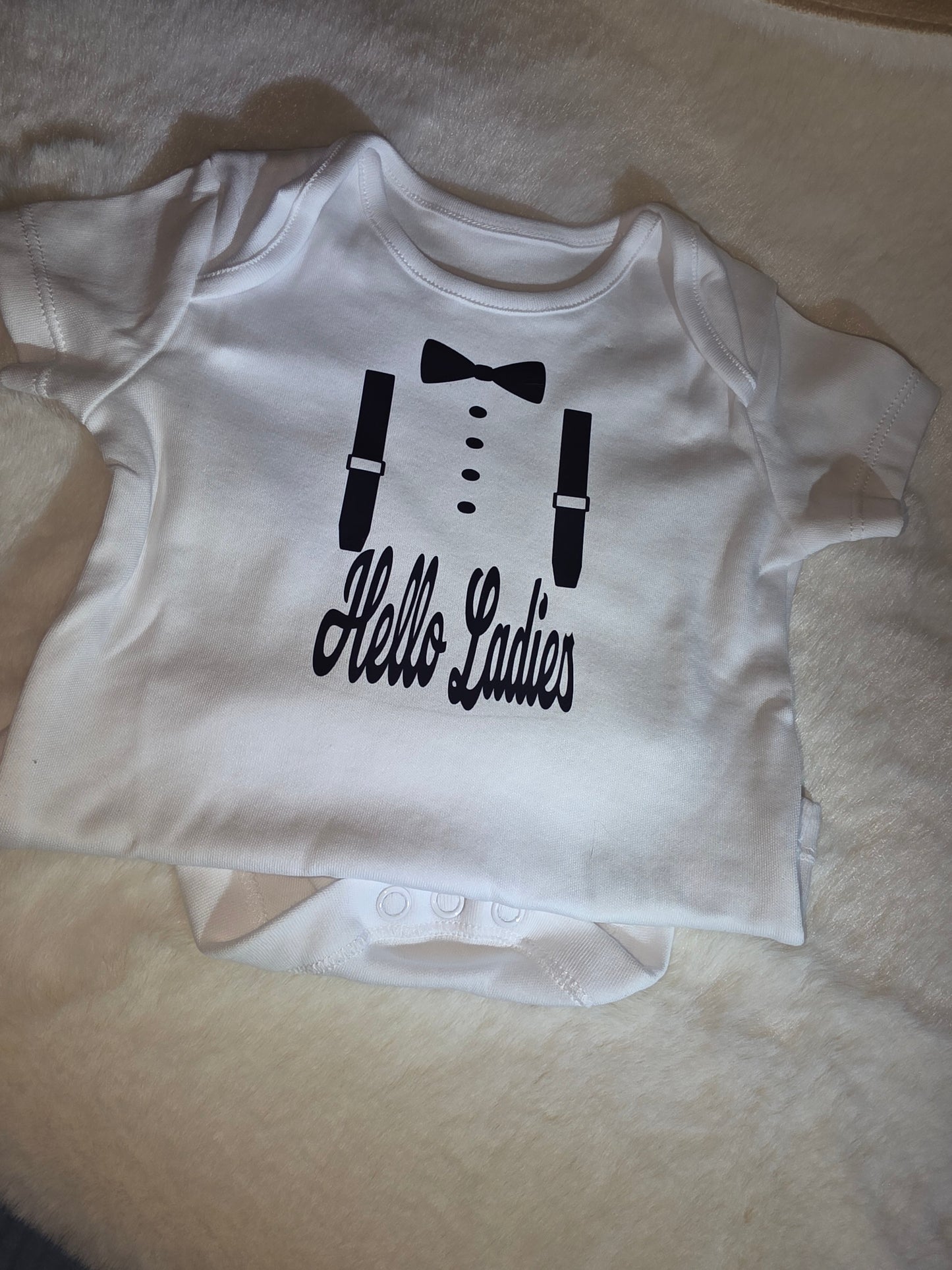 Baby Vests With Slogan