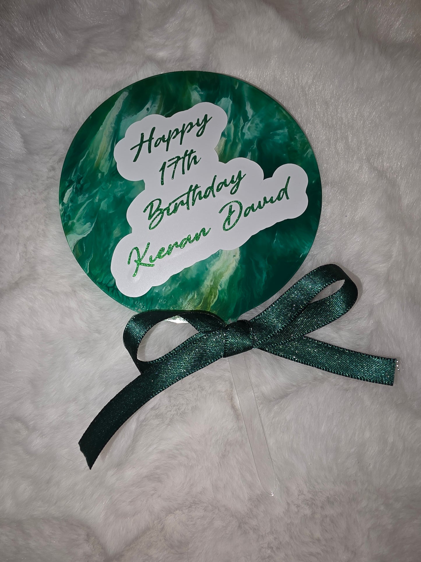Acrylic Cake Topper