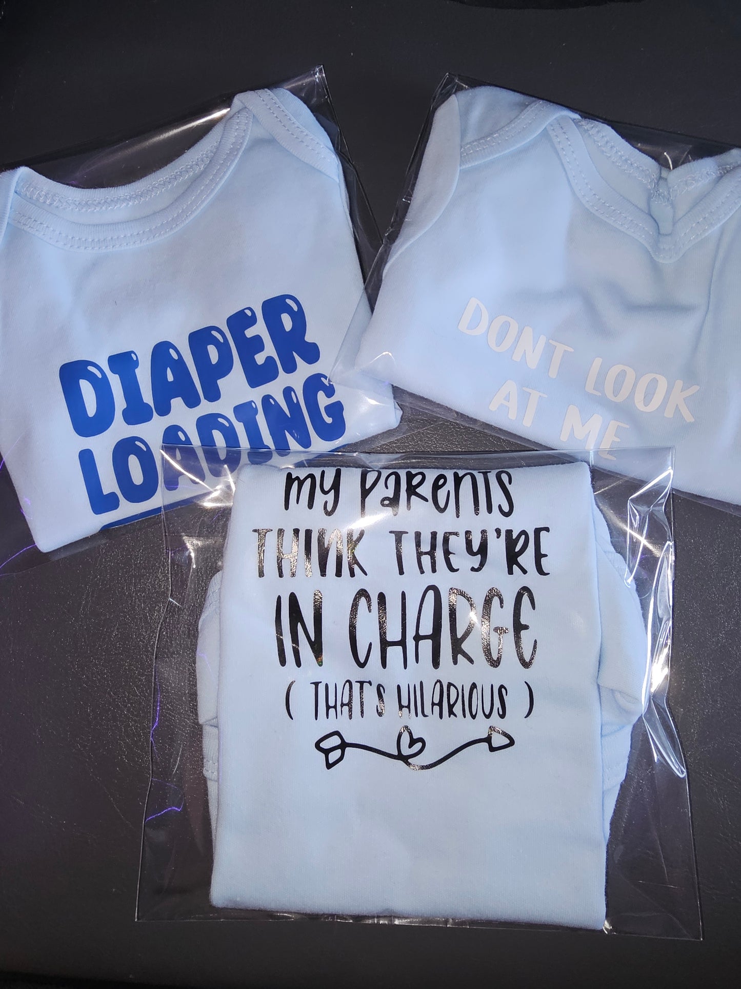 Baby Vests With Slogan