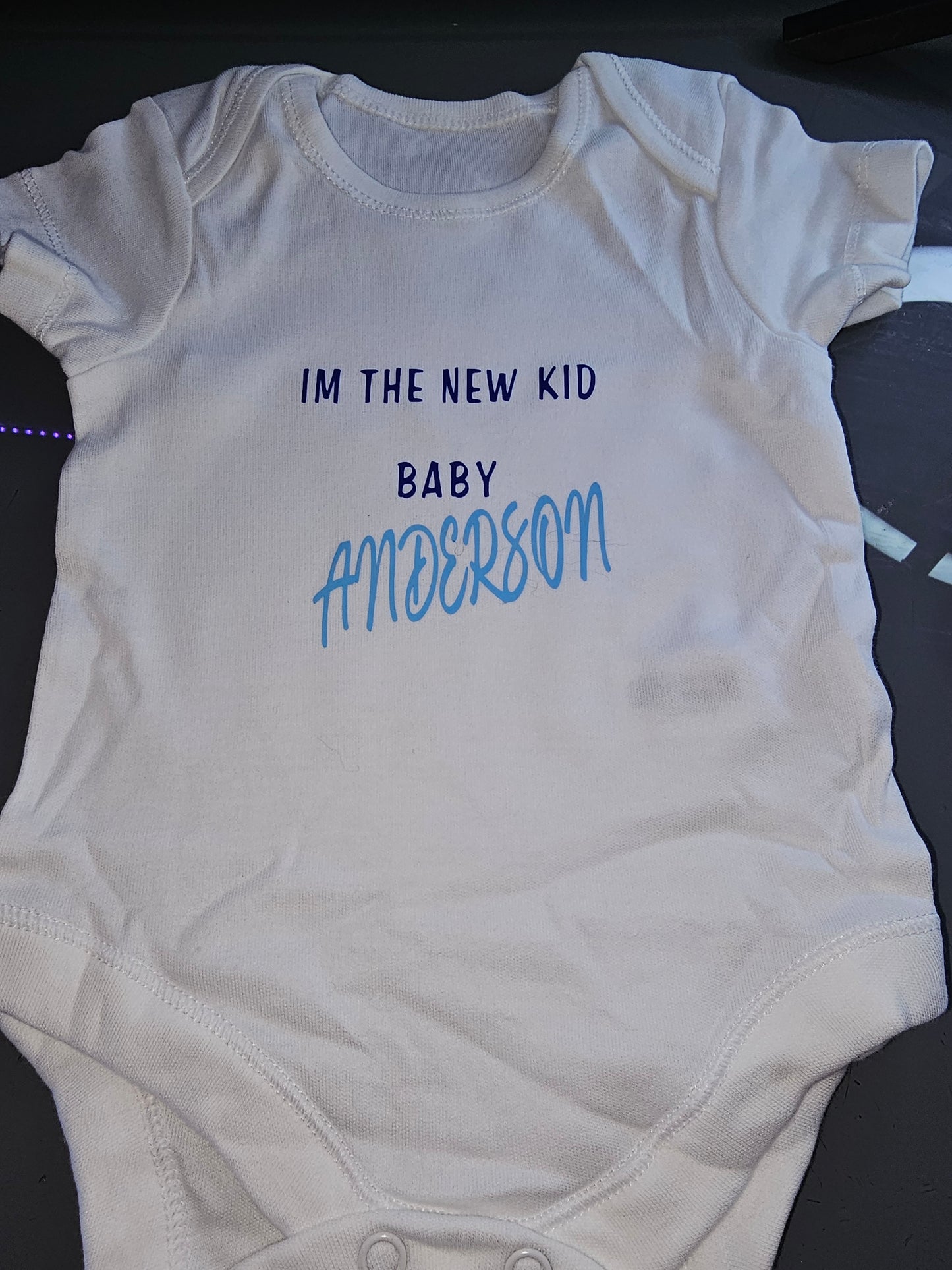 Baby Vests With Slogan