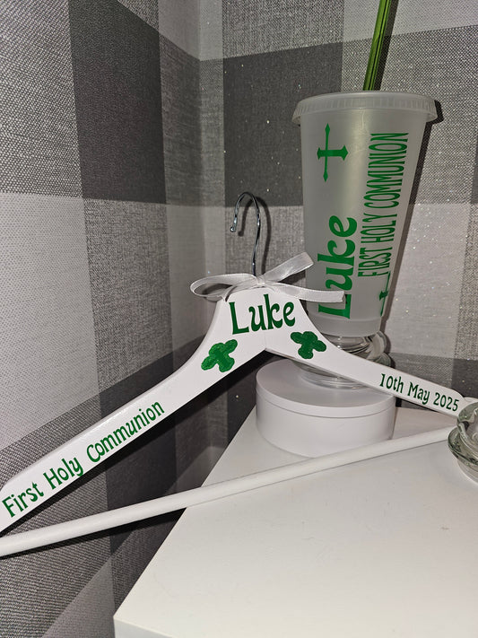 Cup and Coat Hanger Set