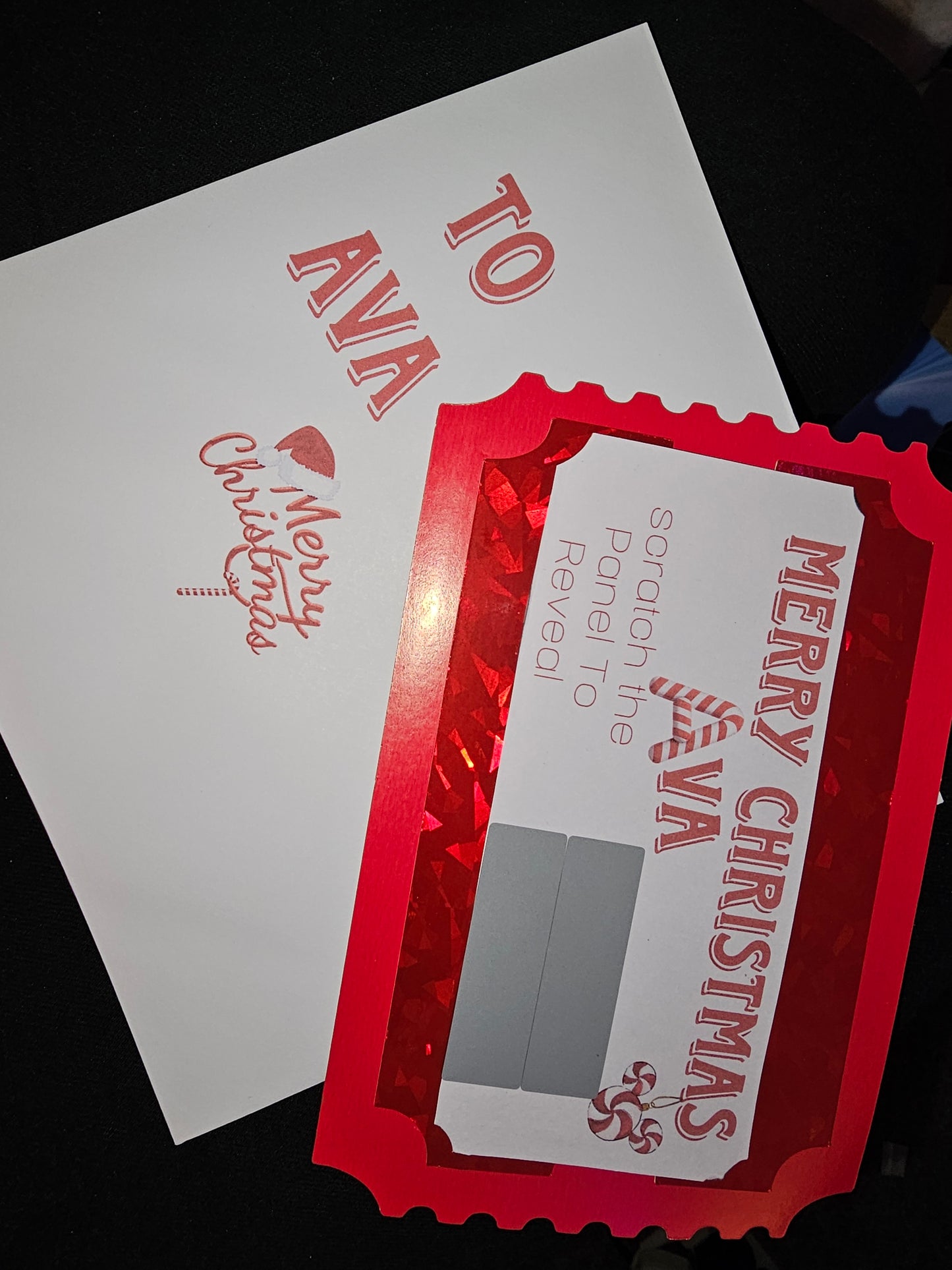 Gift Voucher/ Scratch Card Reveal