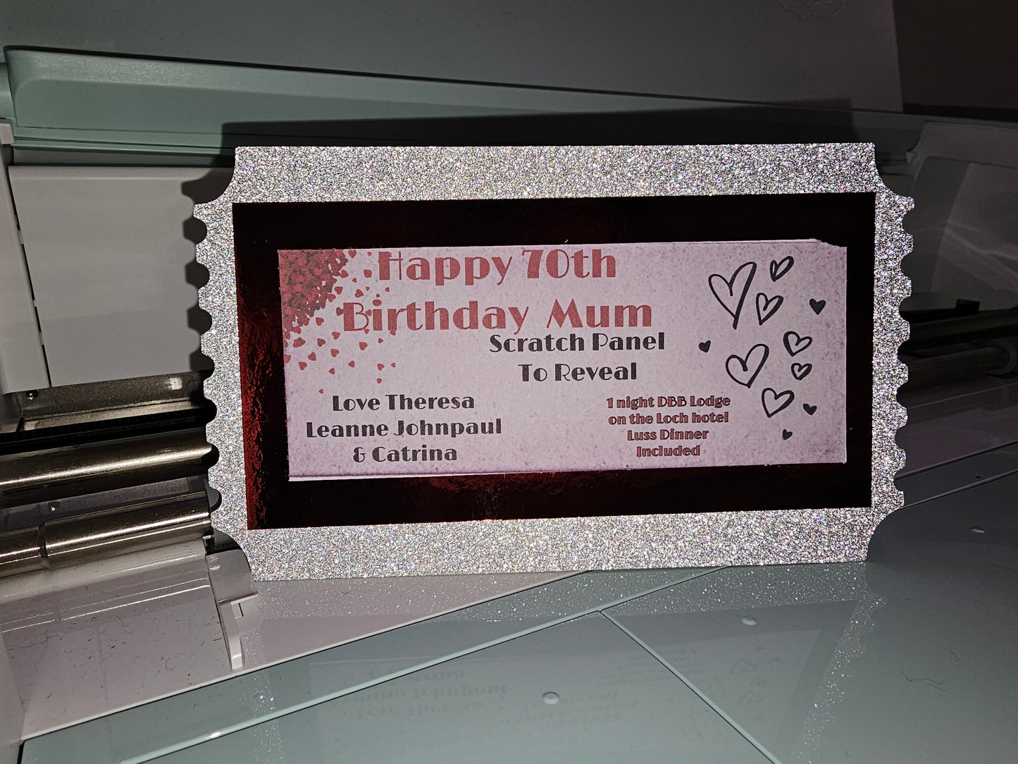 Gift Voucher/ Scratch Card Reveal