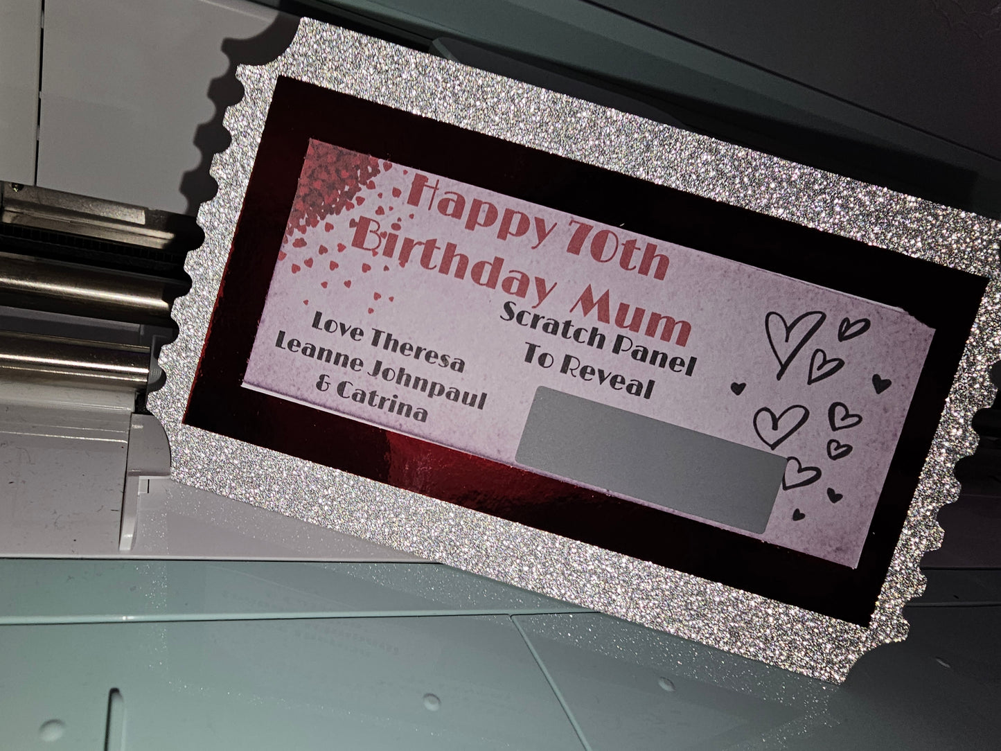 Gift Voucher/ Scratch Card Reveal