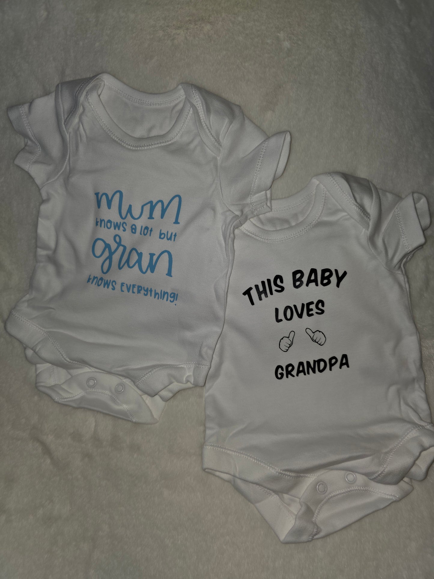 Baby Vests With Slogan
